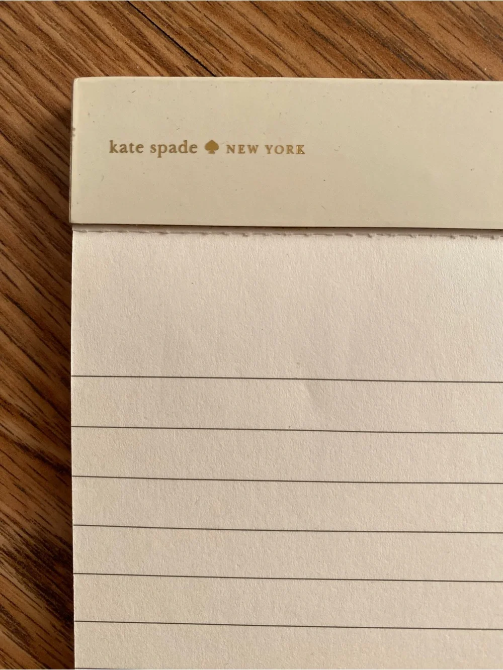 Kate Spade New York Notepad Refill, Cream